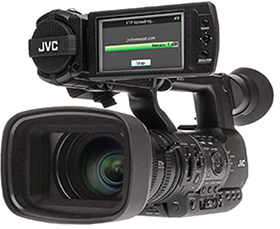 JVC camcorder